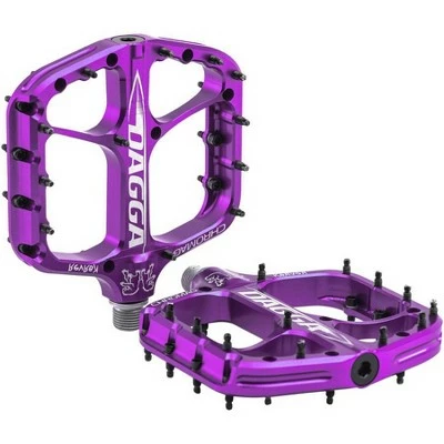 Chromag Dagga Pedals - Platform, Aluminum, 9/16", Purple 3 Chromag Dagga Pedals - Platform, Aluminum, 9/16", Purple