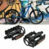 X AUTOHAUX Aluminum Alloy Anti Slip Axle Platform Pedals for Bicycle Cycling Bike Pedals Black 4.6" x 3.1" x 1.2" 2 Pcs -US Bikes & Cycling Sales 2023 unnamed file 5174