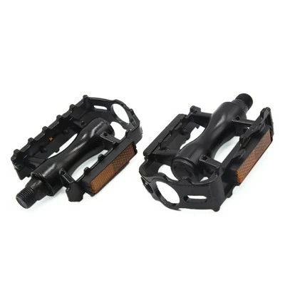 X AUTOHAUX Aluminum Alloy Anti Slip Axle Platform Pedals for Bicycle Cycling Bike Pedals Black 4.6" x 3.1" x 1.2" 2 Pcs 3 X AUTOHAUX Aluminum Alloy Anti Slip Axle Platform Pedals for Bicycle Cycling Bike Pedals Black 4.6" x 3.1" x 1.2" 2 Pcs - Image 2