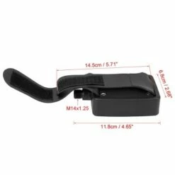 Unique Bargains Pair Road Bike Pedals Platform with Stick Foot Strap Bike Pedals Black 4.65"x2.68"x1.18" 2 Pcs -US Bikes & Cycling Sales 2023 unnamed file 5190