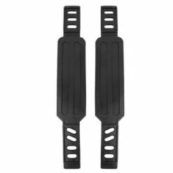 Unique Bargains Pair Road Mountain Non Slip with Belt Strap Bike Pedals Black 5.12"x4.72"x2.09" 2 Pcs -US Bikes & Cycling Sales 2023 unnamed file 5255