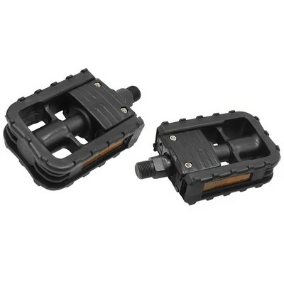 X AUTOHAUX Aluminum Alloy Mountain Bicycle Non-slip Folding Platform Pedals Pair Bike Pedals 4.7" x 2.8" x 1.2" Black 1 Pair 5 X AUTOHAUX Aluminum Alloy Mountain Bicycle Non-slip Folding Platform Pedals Pair Bike Pedals 4.7" x 2.8" x 1.2" Black 1 Pair - Image 3