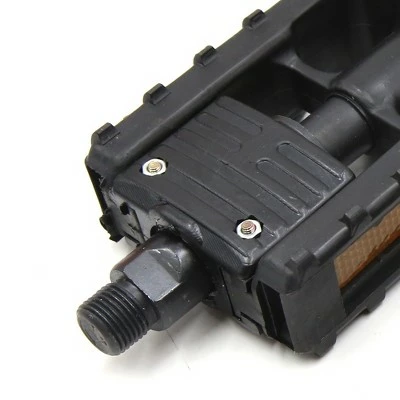 X AUTOHAUX Aluminum Alloy Mountain Bicycle Non-slip Folding Platform Pedals Pair Bike Pedals 4.7" x 2.8" x 1.2" Black 1 Pair 7 X AUTOHAUX Aluminum Alloy Mountain Bicycle Non-slip Folding Platform Pedals Pair Bike Pedals 4.7" x 2.8" x 1.2" Black 1 Pair - Image 5