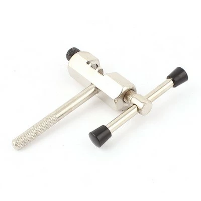 X AUTOHAUX Repair Tool Metal Chain Breaker for Bicycle Cycling Bike Bike Accessories Silver Tone 3.3" x 3.1" x 0.8" 1 Pc 4 X AUTOHAUX Repair Tool Metal Chain Breaker for Bicycle Cycling Bike Bike Accessories Silver Tone 3.3" x 3.1" x 0.8" 1 Pc - Image 2