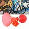 X AUTOHAUX New Bike Bell Cycling Handlebar Alarm Bicycle Ring Air Horn Bugle Trumpet Red