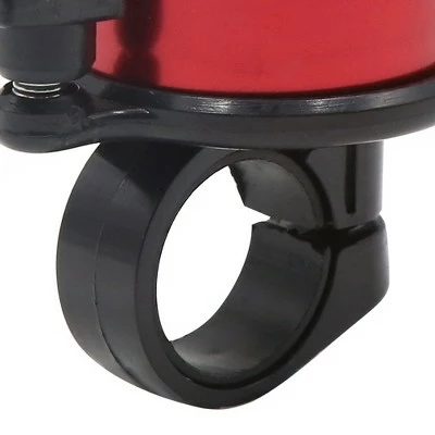 X AUTOHAUX Sport Bicycle Sound Compass 22mm Handlebar Safety Alarm Horn Bike Bells Red Black 3.1" x 1.6" 1 Pc 7 X AUTOHAUX Sport Bicycle Sound Compass 22mm Handlebar Safety Alarm Horn Bike Bells Red Black 3.1" x 1.6" 1 Pc - Image 5