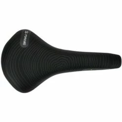 Smanie N.Spire Saddle - Chromoly, Microfiber Black, 146