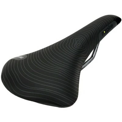 Smanie N.Spire Saddle - Chromoly, Microfiber Black, 146 4 Smanie N.Spire Saddle - Chromoly, Microfiber Black, 146 - Image 2