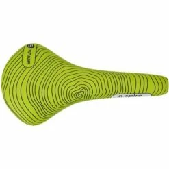 Smanie N.Spire Saddle - Chromoly, Microfiber Green, 136
