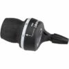 microSHIFT MS29 Left Twist Shifter, Triple, Shimano Compatible