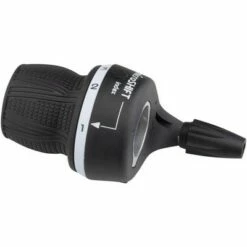 microSHIFT MS29 Left Twist Shifter, Triple, Shimano Compatible