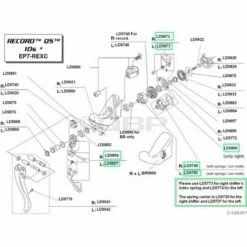 Campagnolo Ergopower Left Thumb Button