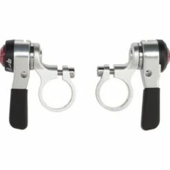 microSHIFT Thumb Shifter Set, 10-Speed Road, Double/Triple, Shimano Compatible