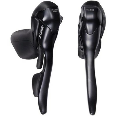 microSHIFT ADVENT Drop Bar Shifter Lever Set - 1x9 Speed, ADVENT Comp. Only 3 microSHIFT ADVENT Drop Bar Shifter Lever Set - 1x9 Speed, ADVENT Comp. Only