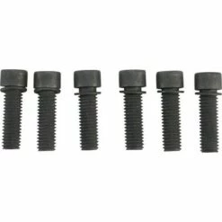 Odyssey BMX Odyssey Stem Bolt Set 6 Piece Black Thread M8X1.25, 25Mm Length