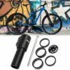 X AUTOHAUX 4 Spacers Aluminum Alloy Handlebar Bar Stem Raiser Riser Extend Tool for Bike