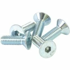 Wheels Manufacturing Flat Head Screw Bolt - Bolt Size (mm): 4 mm Length: 12mm