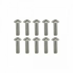 SUNLITE Stainless Steel Button Head Bolts M5x1TP 16mm Length Bag of 10