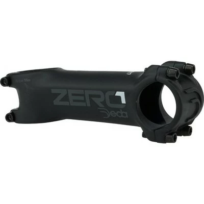 Deda Elementi Zero1 Stem- Matte Black Length: 100 Bar Clamp Diameter (mm): 31.8 3 Deda Elementi Zero1 Stem- Matte Black Length: 100 Bar Clamp Diameter (mm): 31.8