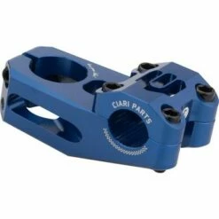 Ciari Monza T57 BMX Stem Blue 1-1/8" Steerer 22.2mm Clamp 57mm Reach 32mm Rise