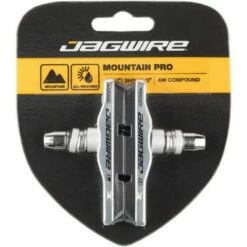 Jagwire Mountain Pro Bicycle Rim Brake Pads Threaded Post Silver Replacement