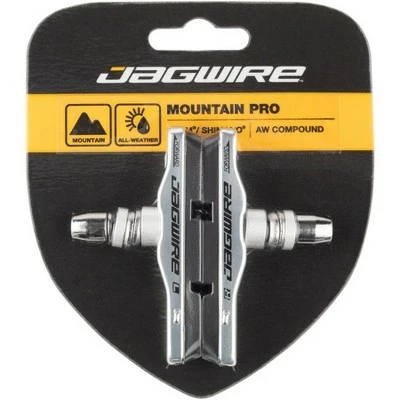 Jagwire Mountain Pro Bicycle Rim Brake Pads Threaded Post Silver Replacement 3 Jagwire Mountain Pro Bicycle Rim Brake Pads Threaded Post Silver Replacement