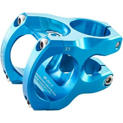 Industry Nine A35 Stem- Turquoise Length: 32 Bar Clamp Diameter (mm): 35.0 3 Industry Nine A35 Stem- Turquoise Length: 32 Bar Clamp Diameter (mm): 35.0