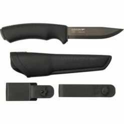 Morakniv Bushcraft Fixed Blade Knife: Black