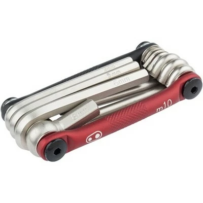 Crank Brothers Multi 10 Bike Multi-Tool - Black/Red 3 Crank Brothers Multi 10 Bike Multi-Tool - Black/Red