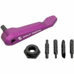 Wolf Tooth Axe Handle Multi-Tool - Purple | Minimalist, Lightweight