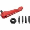 Wolf Tooth Axe Handle Multi-Tool - Red | Minimalist, Lightweight