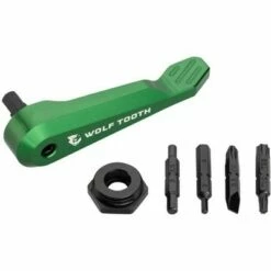 Wolf Tooth Axe Handle Multi-Tool - Green | Minimalist, Lightweight