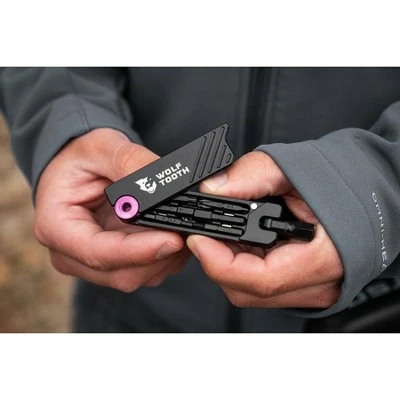 Wolf Tooth 6-Bit Hex Wrench - Multi-Tool, Green | ED-Coated Corrosion-Resistant 4 Wolf Tooth 6-Bit Hex Wrench - Multi-Tool, Green | ED-Coated Corrosion-Resistant - Image 2