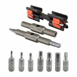 Fix It Sticks Replaceable Edition with Carrying Bracket Multi Tool Silver