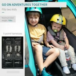Aosom Child Bike Trailer 3 In1 Foldable Jogger Stroller Baby Stroller with Shock Absorber System 15 Aosom Child Bike Trailer 3 In1 Foldable Jogger Stroller Baby Stroller with Shock Absorber System -US Bikes & Cycling Sales 2023 unnamed file 6877