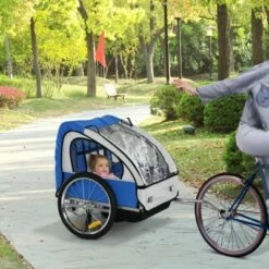 Aosom 2-Seat Kids Child Bicycle Trailer with a Strong Steel Frame and 5-Point Seat Harnesses 19 Aosom 2-Seat Kids Child Bicycle Trailer with a Strong Steel Frame and 5-Point Seat Harnesses -US Bikes & Cycling Sales 2023 unnamed file 6934
