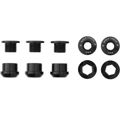 Wolf Tooth 1X Alloy Chainring Bolts Set of 5- Red 5 Wolf Tooth 1X Alloy Chainring Bolts Set of 5- Red - Image 3