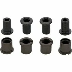RaceFace Chainring Bolt Pack Set of 4 12.5mm Bolt/Nut Black