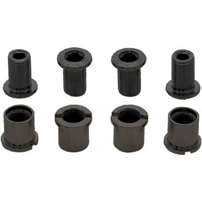 RaceFace Chainring Bolt Pack Set of 4 12.5mm Bolt/Nut Black 3 RaceFace Chainring Bolt Pack Set of 4 12.5mm Bolt/Nut Black