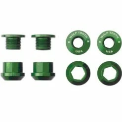 Wolf Tooth 1x Chainring Bolt Set - 6mm, Dual Hex Fittings, Set/4, Orange -US Bikes & Cycling Sales 2023 unnamed file 7043