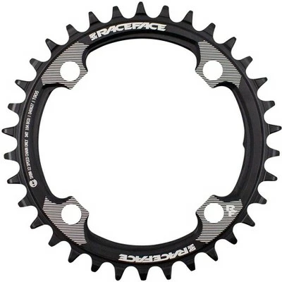 RaceFace Narrow Wide Hyperglide+ Chainring - Black Tooth Count: 34 Chainring BCD: 104 4 RaceFace Narrow Wide Hyperglide+ Chainring - Black Tooth Count: 34 Chainring BCD: 104 - Image 2