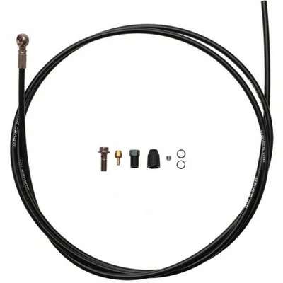 Hayes Prime Hydraulic Brake Hose Kit Black 190cm Includes Necessary Fittings 3 Hayes Prime Hydraulic Brake Hose Kit Black 190cm Includes Necessary Fittings