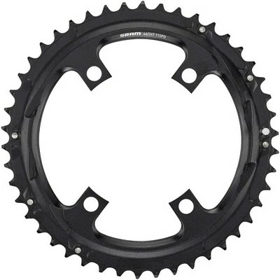 SRAM Road 22 Chainring - Black Tooth Count: 46 Chainring BCD: 110 SRAM Asymmetric 4 SRAM Road 22 Chainring - Black Tooth Count: 46 Chainring BCD: 110 SRAM Asymmetric - Image 2