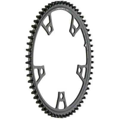Gates Carbon Drive CDX CenterTrack Belt Drive Ring 5 Bolt 130mm BCD- Tooth Count: 60 3 Gates Carbon Drive CDX CenterTrack Belt Drive Ring 5 Bolt 130mm BCD- Tooth Count: 60