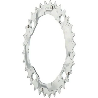 Shimano Alivio M415 7/8-Speed Chainring - Silver Tooth Count: 32 Chainring BCD: 104 3 Shimano Alivio M415 7/8-Speed Chainring - Silver Tooth Count: 32 Chainring BCD: 104