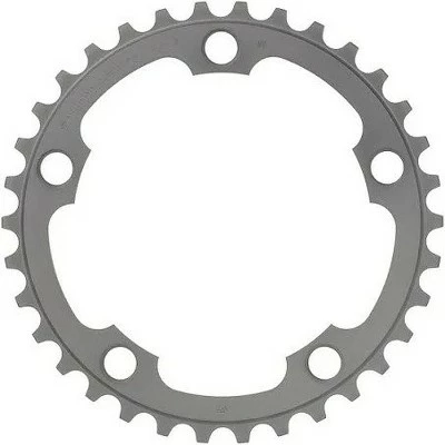 Origin8 Alloy Blade Chainring 34T 110mm 5-bolt Silver 3 Origin8 Alloy Blade Chainring 34T 110mm 5-bolt Silver
