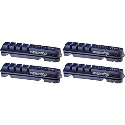 SwissStop Flash EVO SRAM or Shimano Rim Brake Inserts BXP Compound Set of 4 3 SwissStop Flash EVO SRAM or Shimano Rim Brake Inserts BXP Compound Set of 4