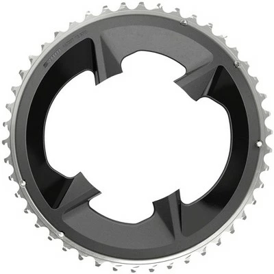 SRAM Rival 2x12-Speed Outer Chainring - 46t, 107 BCD, Black, For use with 33t Inner 3 SRAM Rival 2x12-Speed Outer Chainring - 46t, 107 BCD, Black, For use with 33t Inner
