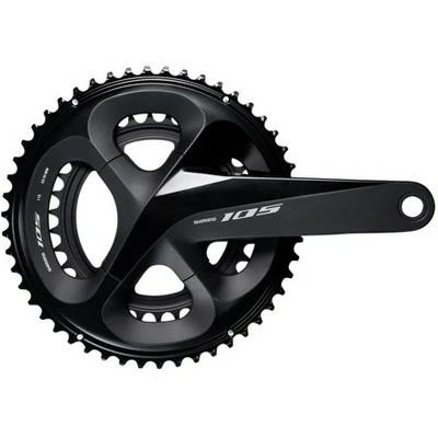 Shimano 105 FC-R7000 Crankset - 175mm, 11-Speed, 50/34t, 110 BCD, Hollowtech II Spindle Interface, Black 3 Shimano 105 FC-R7000 Crankset - 175mm, 11-Speed, 50/34t, 110 BCD, Hollowtech II Spindle Interface, Black
