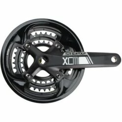 SR Suntour XCM-T Crankset 170mm 9-Speed, 48/36/26t, 104/64 BCD, Square Taper JIS